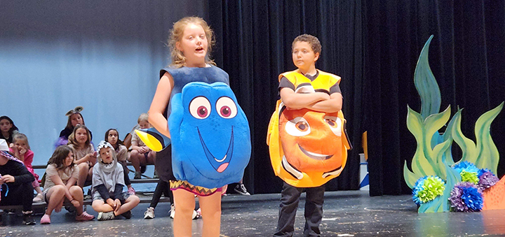Oxford Primary School presents the musical Finding Nemo Jr.